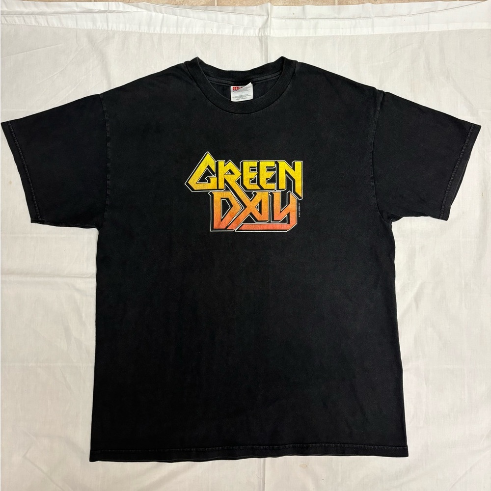 Hanes Heavy Tag Vintage 2001 Greenday